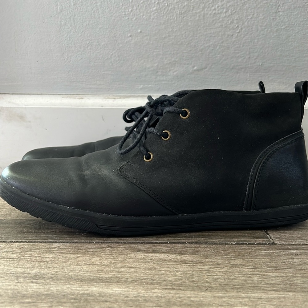 Mens Aldo Black Boots Size 9